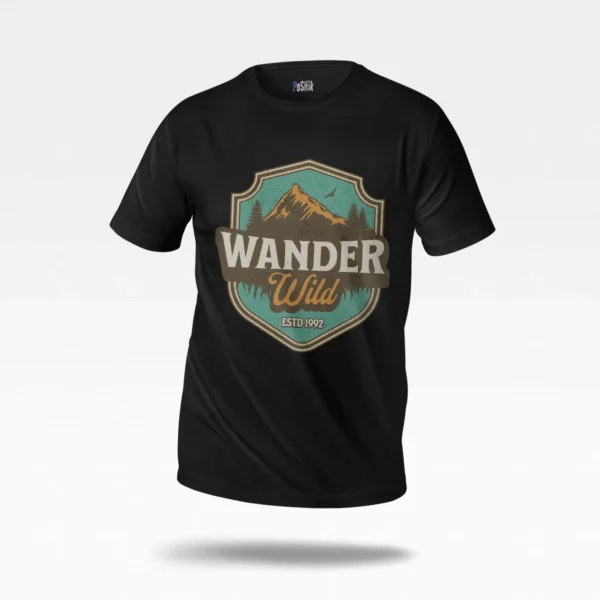 تیشرت کوهنوردی طرح Wander Wild