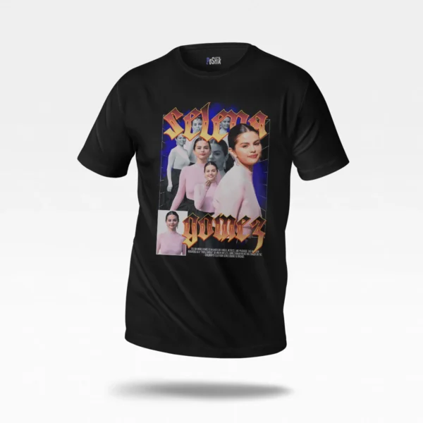 تیشرت سلنا گومز طرح کلاژ (Selena Gomez)