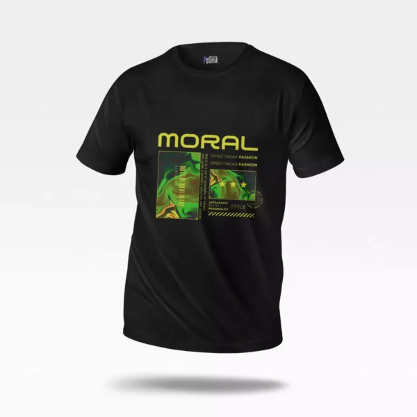 تیشرت استریت‌ویر طرح Moral