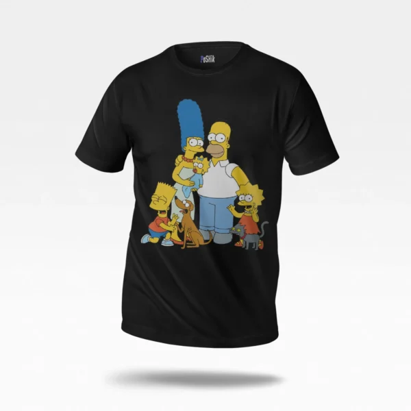 تیشرت سیمپسون‌ها طرح خانوادگی (The Simpsons)