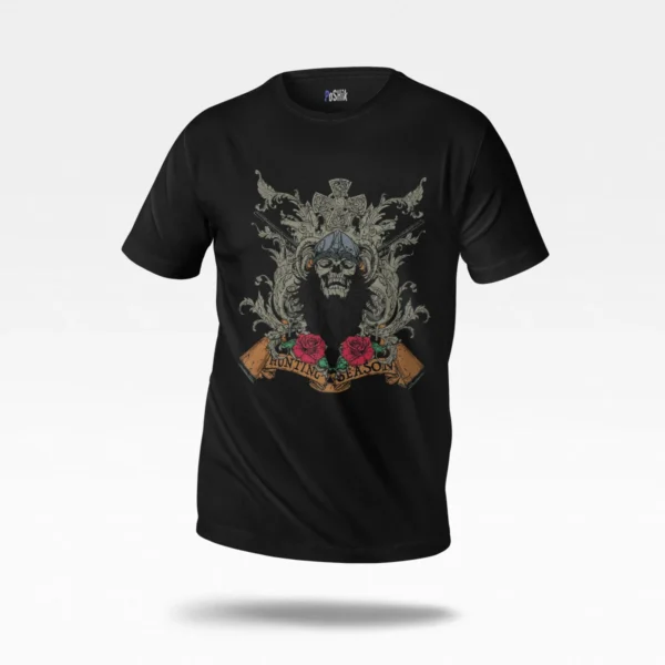 تیشرت جمجمه طرح Hunting Season