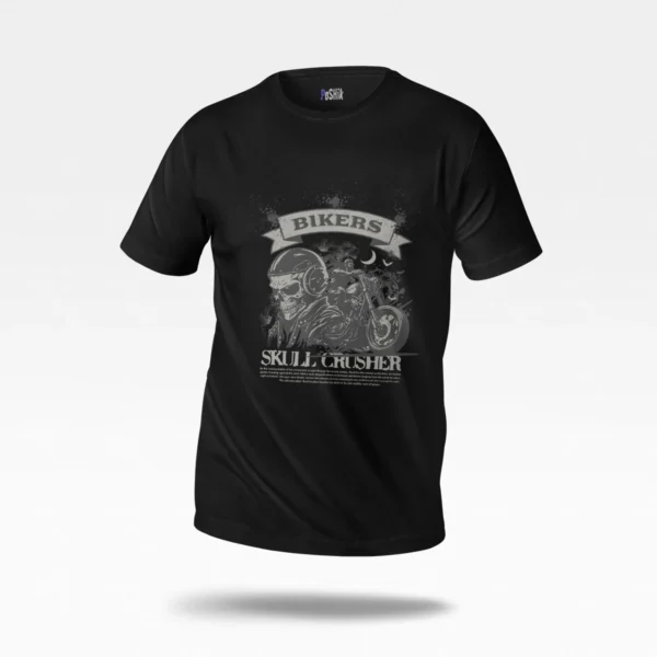 تیشرت موتورسوار طرح Skull Crusher