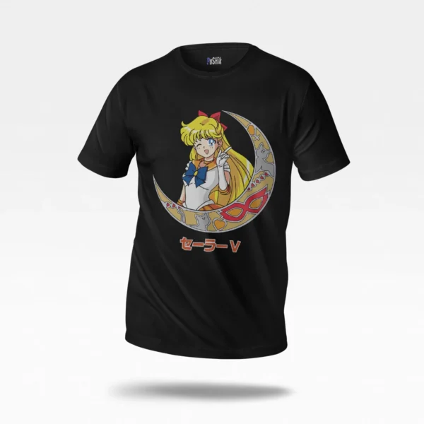تیشرت انیمه سیلور مون طرح سیلور وی (Sailor V)
