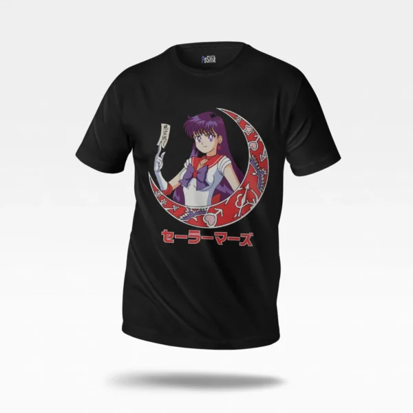 تیشرت انیمه سیلور مون طرح سیلور مارس (Sailor Mars)