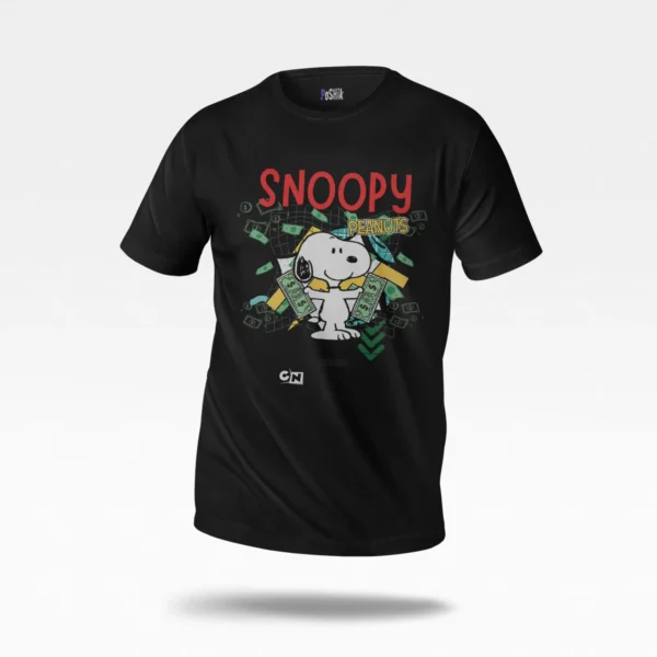 تیشرت اسنوپی طرح پول (Snoopy)