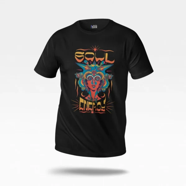 تیشرت طرح Soul Full of Energy سایکدلیک