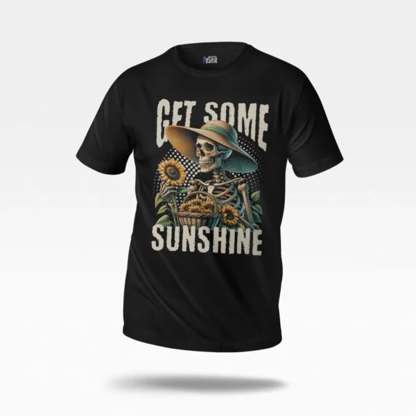 تیشرت اسکلت طرح Get Some Sunshine