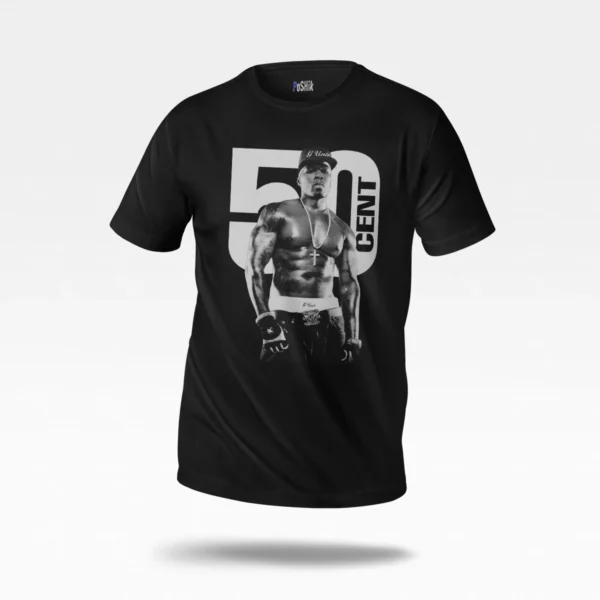 تیشرت 50 سنت طرح پرتره (50 Cent)
