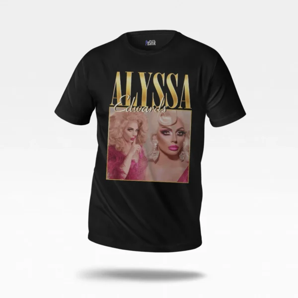 تیشرت الیسا ادواردز طرح پرتره (Alyssa Edwards)