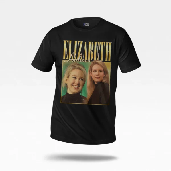 تیشرت الیزابت هولمز طرح پرتره (Elizabeth Holmes)