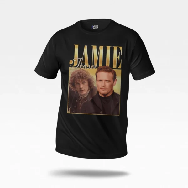 تیشرت جیمی فریزر طرح پرتره (Jamie Fraser)