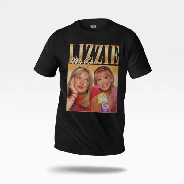 تیشرت لیزی مک‌گوایر طرح پرتره (Lizzie McGuire)
