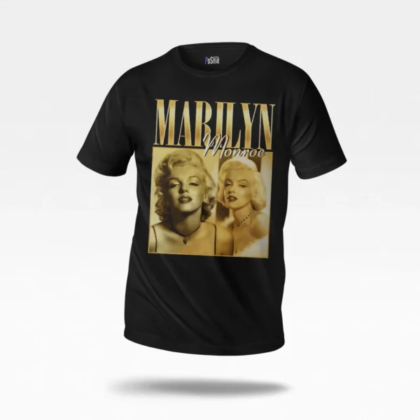 تیشرت مرلین مونرو طرح پرتره (Marilyn Monroe)