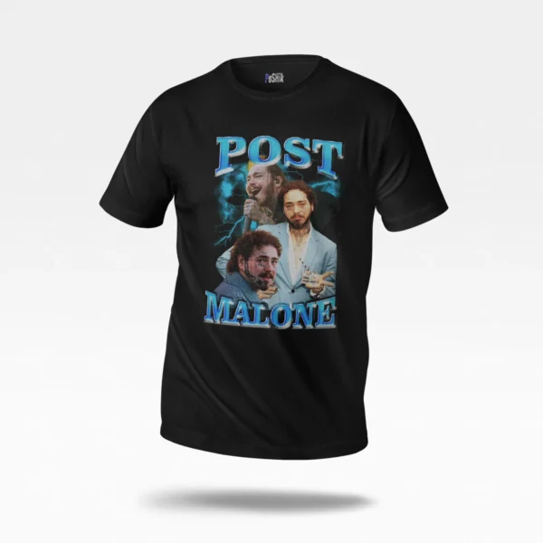 تیشرت پست مالون طرح پرتره (Post Malone)