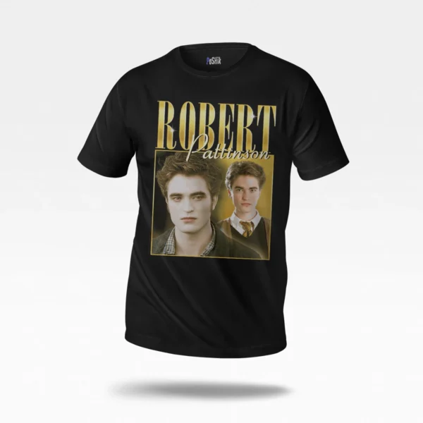 تیشرت رابرت پتینسون طرح پرتره (Robert Pattinson)