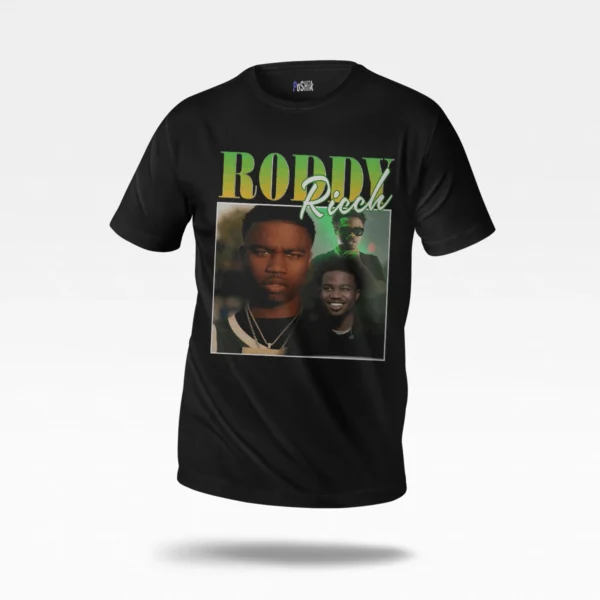 تیشرت رادی ریچ طرح پرتره (Roddy Ricch)
