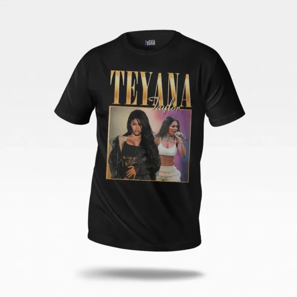 تیشرت تیانا تیلور طرح پرتره (Teyana Taylor)