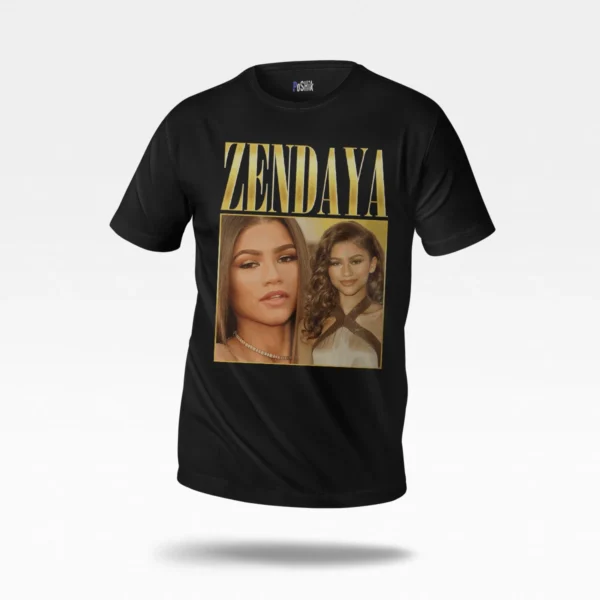 تیشرت زندایا طرح پرتره (Zendaya)