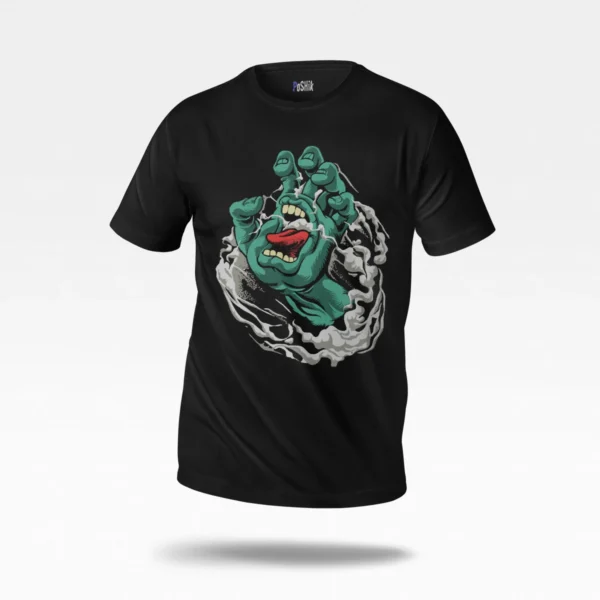 تیشرت طرح دست جیغ (Screaming Hand)