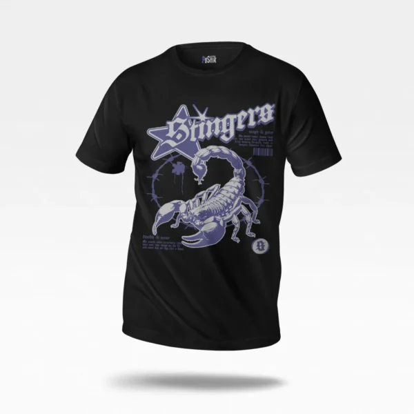 تیشرت عقرب طرح Stingers