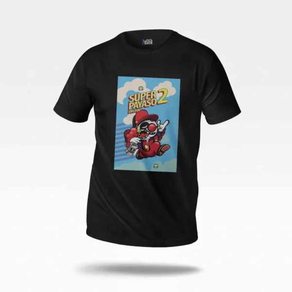 تیشرت سوپر ماریو طرح Super Payaso