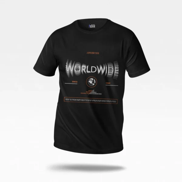 تیشرت طرح Worldwide Since 1989