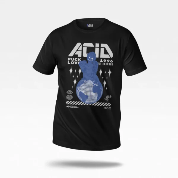 تیشرت طرح Acid 1996