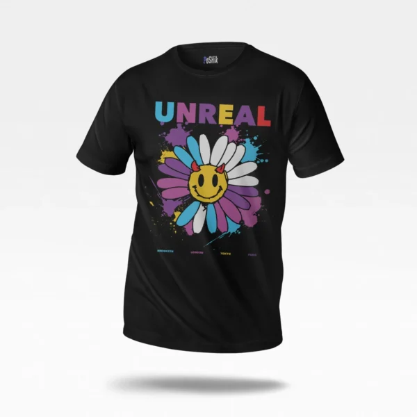 تیشرت گل طرح Unreal