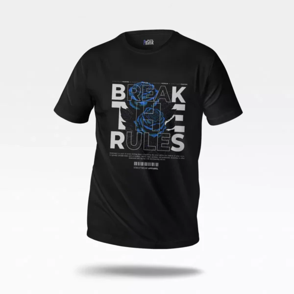 تیشرت نوشته Break The Rules
