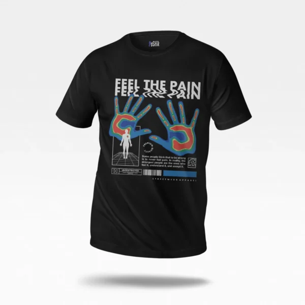 تیشرت احساسی طرح Feel The Pain