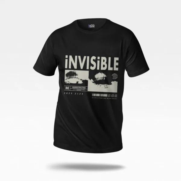 تیشرت چشم طرح Invisible