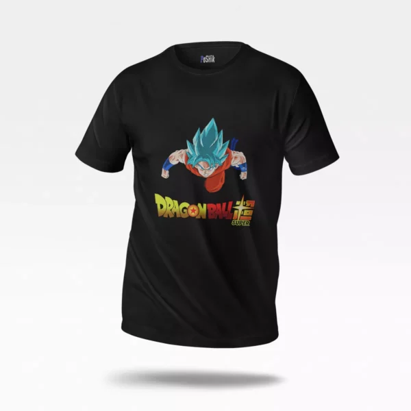 تیشرت انیمه دراگون بال طرح گوکو بلو (Goku Blue)
