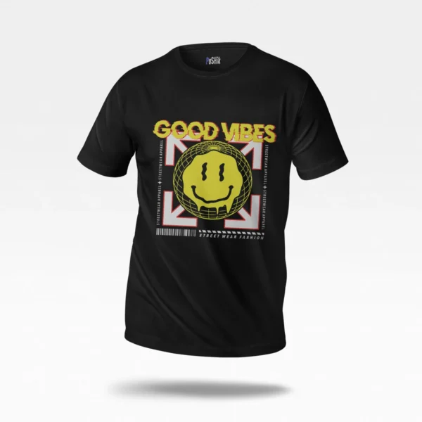 تیشرت حال خوب طرح Good Vibes