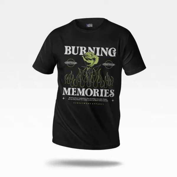 تیشرت خاطره‌انگیز طرح Burning Memories