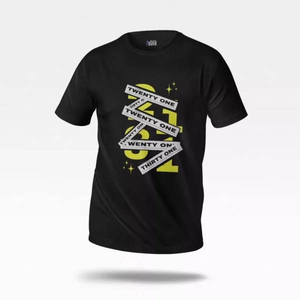 تیشرت تولد طرح Twenty One