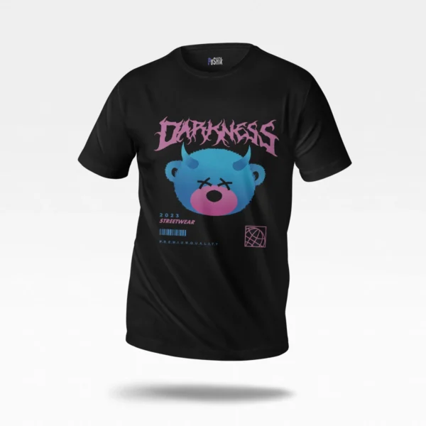 تیشرت خرس شیطونی طرح Darkness