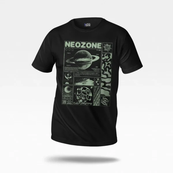 تیشرت فضایی طرح Neozone