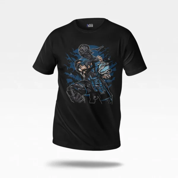 تیشرت مورتال کامبت طرح ساب زیرو (Sub-Zero)