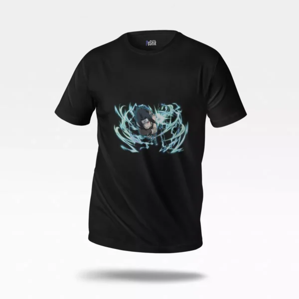 تیشرت انیمه ناروتو طرح ساسکه و چیدوری (Sasuke)
