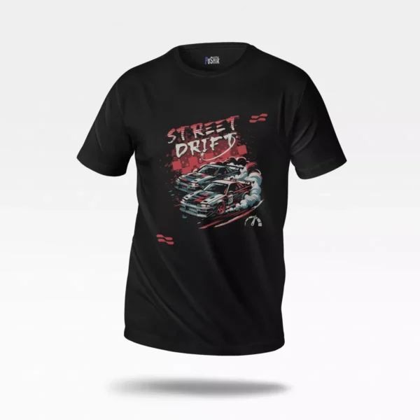 تیشرت ماشین ژاپنی طرح Street Drift