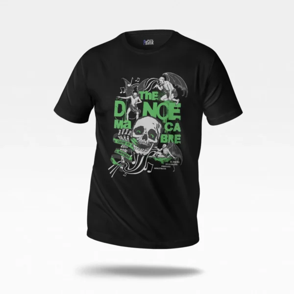 تیشرت جمجمه طرح Dance Macabre