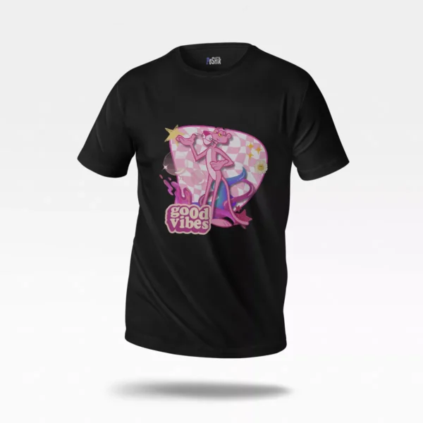 تیشرت پلنگ صورتی حال خوب (Pink Panther)