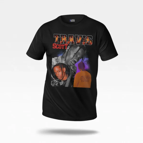 تیشرت تراویس اسکات طرح پرتره (Travis Scott)