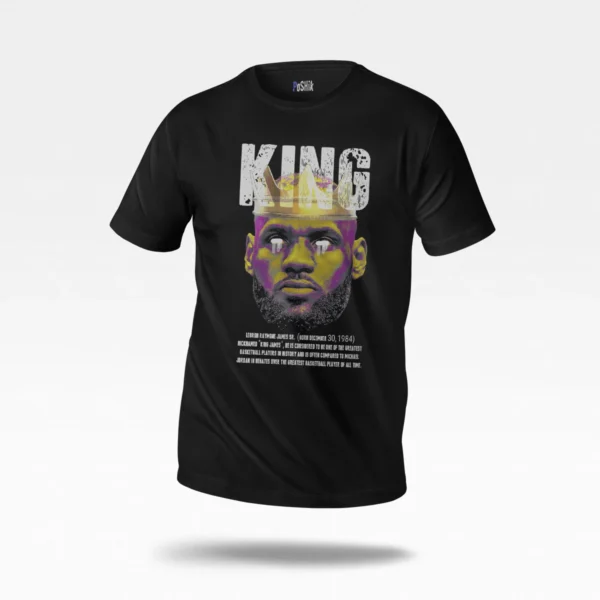 تیشرت بسکتبال لبرون جیمز طرح King