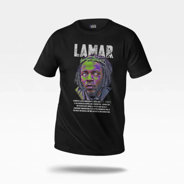 تیشرت کندریک لامار طرح پرتره (Kendrick Lamar)