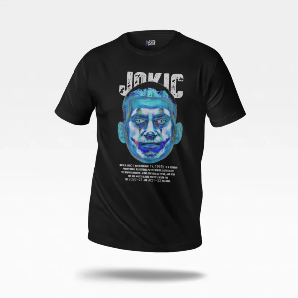 تیشرت بسکتبال طرح نیکولا یوکیچ (Nikola Jokic)