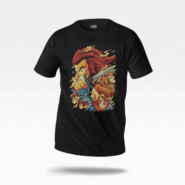 تیشرت تاندرکتس طرح گروهی (ThunderCats)