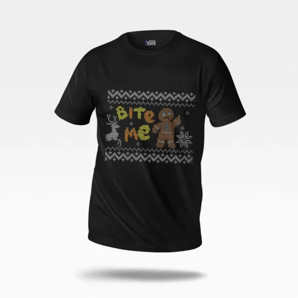 تیشرت کریسمس طرح Bite Me