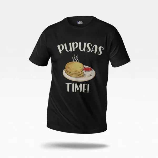 تیشرت طرح غذای Pupusas Time