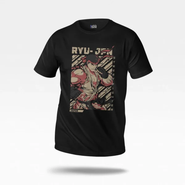 تیشرت ریو طرح استریت فایتر ژاپن (Ryu Street Fighter)